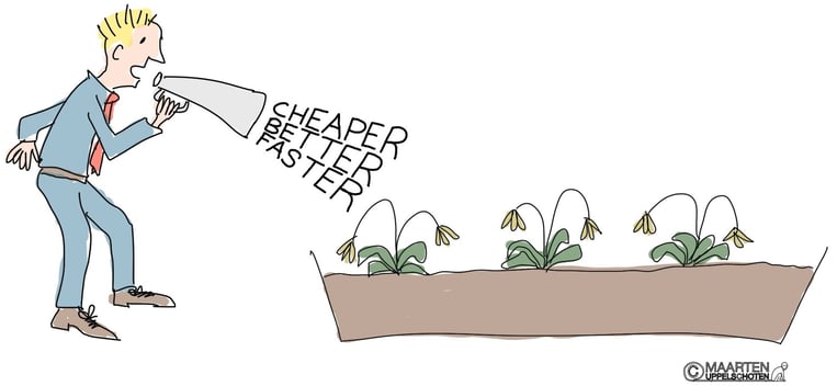 When budgets are at risk teams are told to reduce cost, do it cheaper and/or work more efficient When budgets are at risk teams are told to reduce cost, do it cheaper and/or work more efficient