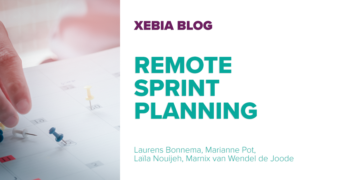 Xebia Remote Spring Planning 