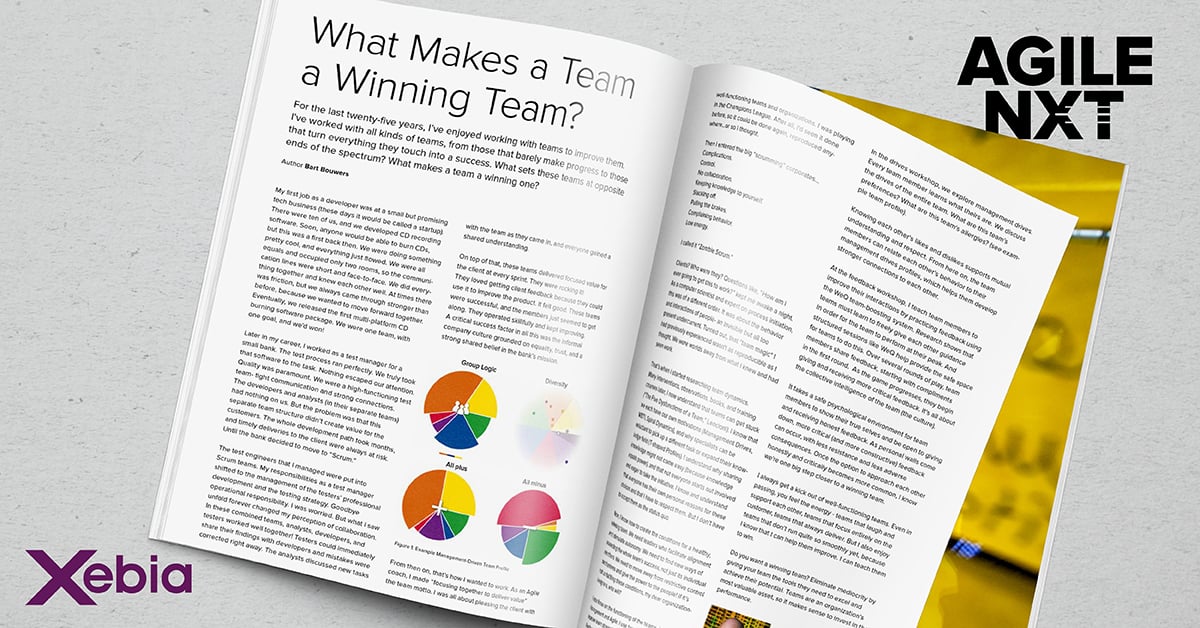 What Makes a Team a Winning Team Xebia AGILE NXT