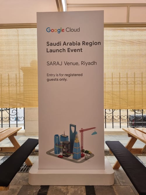 Google Cloud Saudi Arabia launch event
